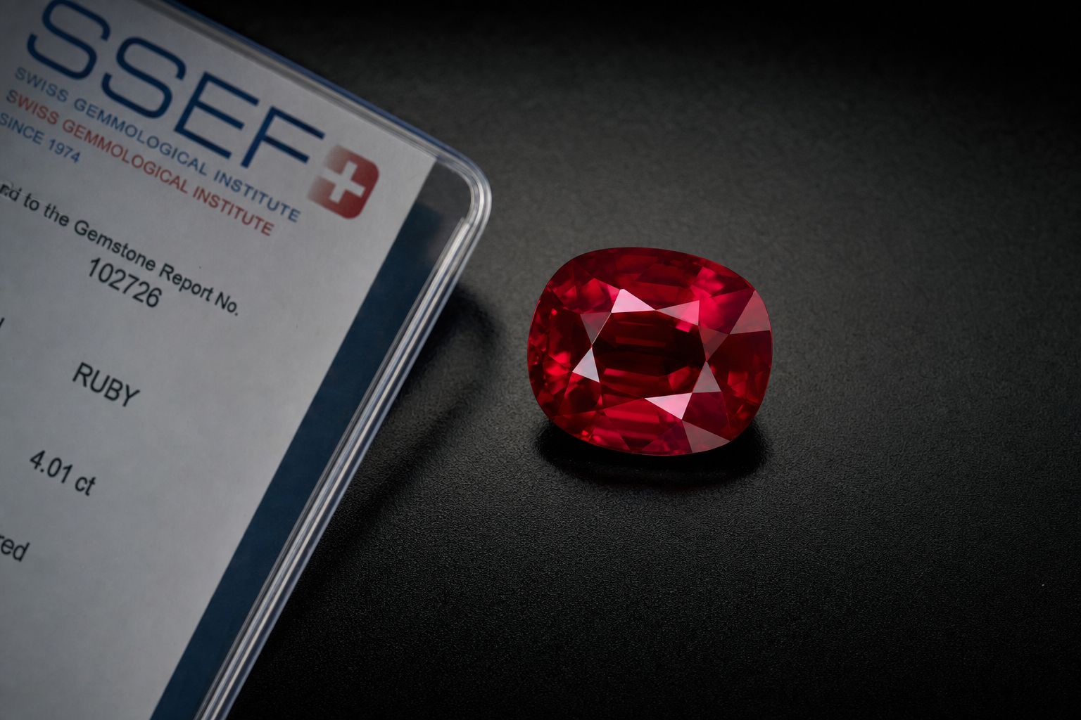 Unheated Burmese Mogok ruby pigeon blood AGL certified